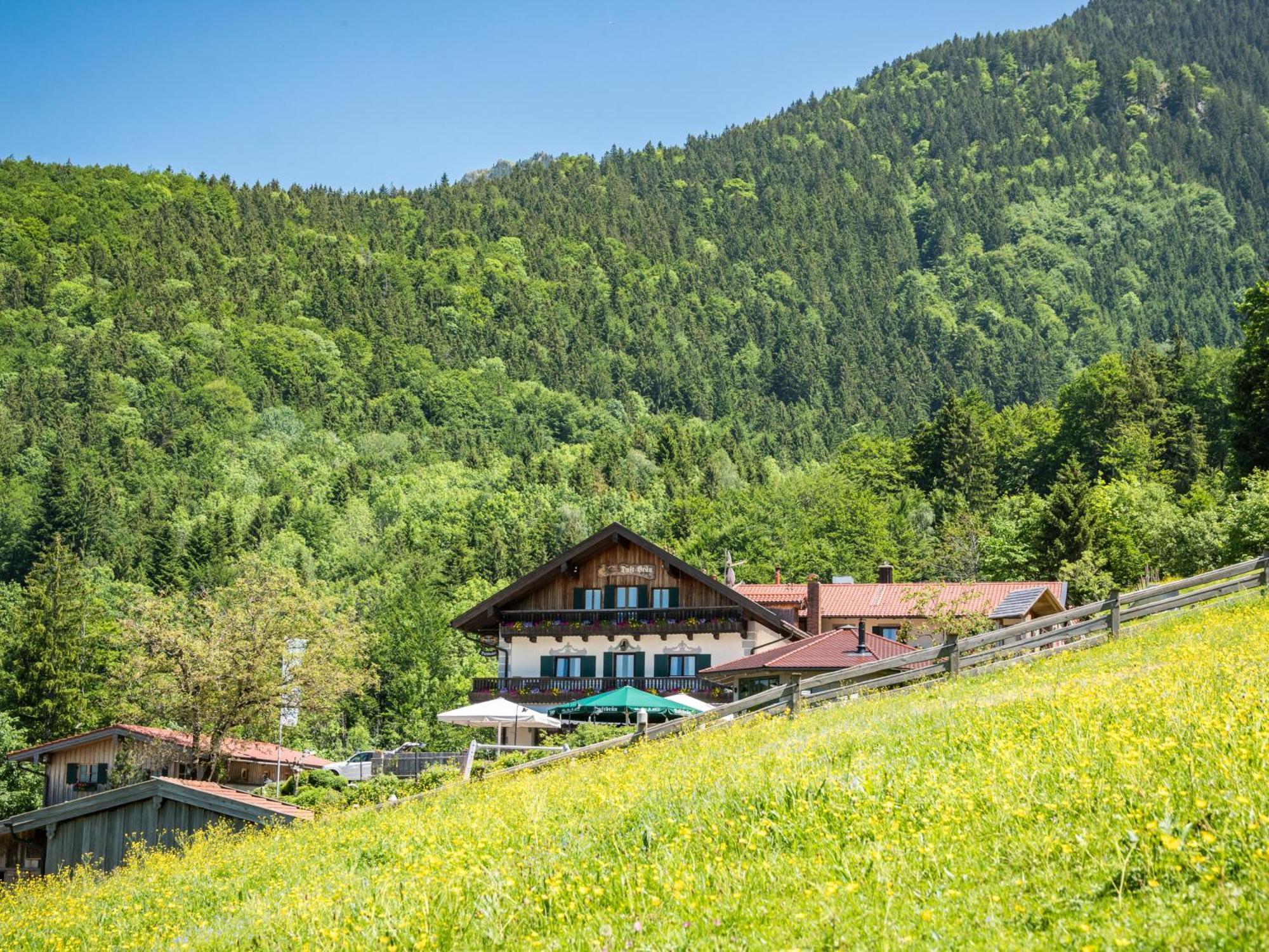 Berggasthof Hotel Duftbraeu I Ruhige Alleinlage I Mitten Im Gruenen Samerberg Zewnętrze zdjęcie